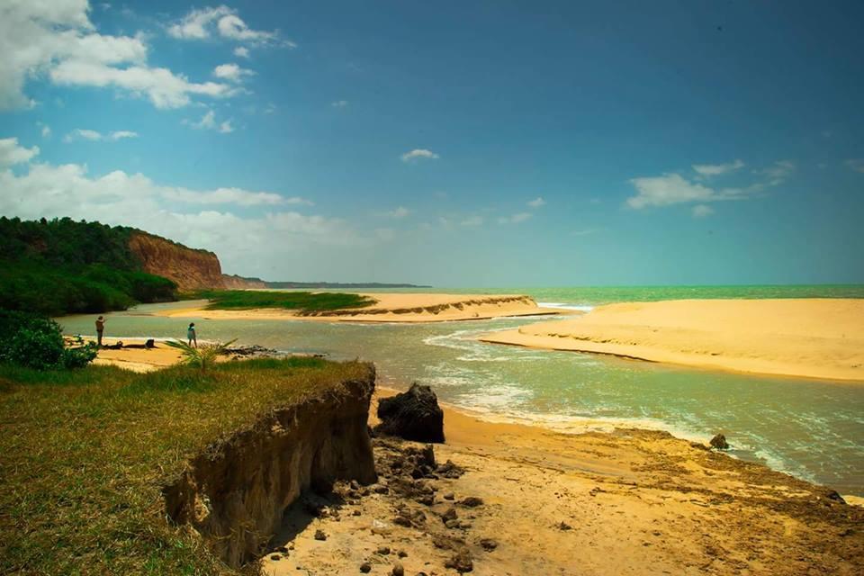 Pousada Mar Azul Prado Eksteriør billede